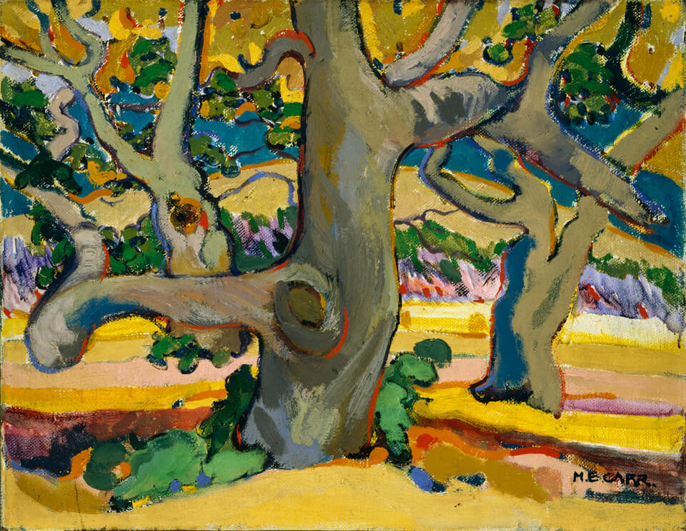 Art Canada Institute, Emily Carr, Trees in France, c. 1911