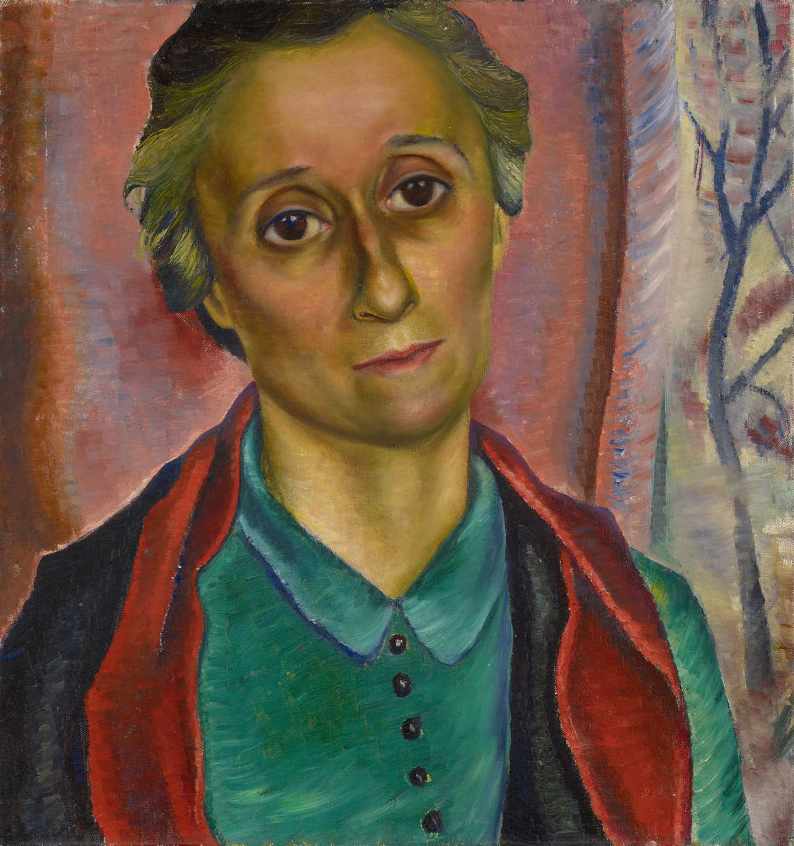 Art Canada Institute, Prudence Heward, Portrait Study of the Heward's sister Rooney, 1938