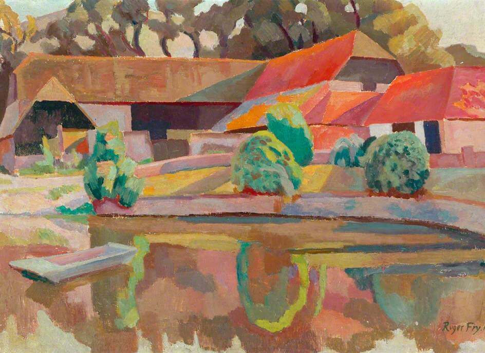 Art Canada Institute, Roger Fry, The Farm Pond, Charleston, 1918