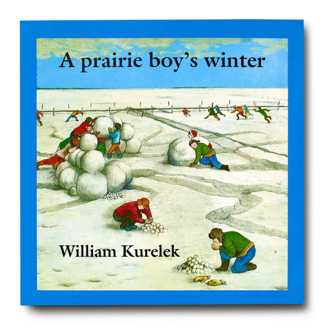 Art Canada Institute, William Kurelek, Cover of William Kurelek’s A Prairie Boy’s Winter, 1973