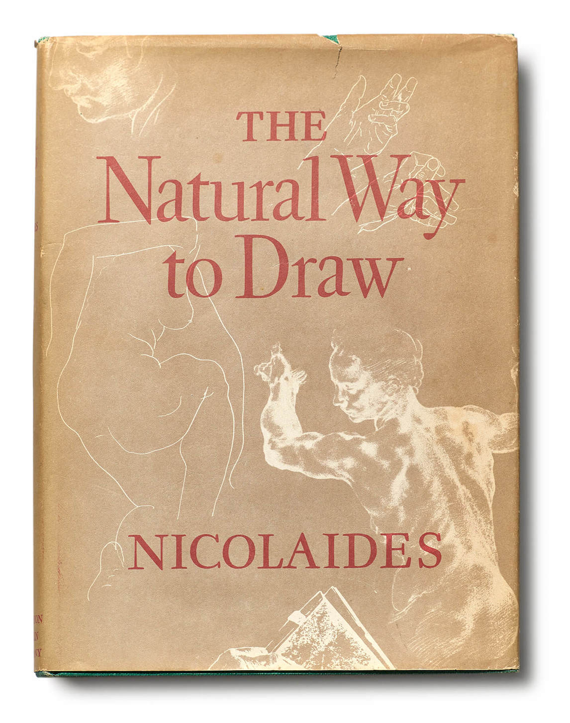 Art Canada Institute, William Kurelek, Cover of Kimon Nicolaïdes, The Natural Way to Draw, 1941