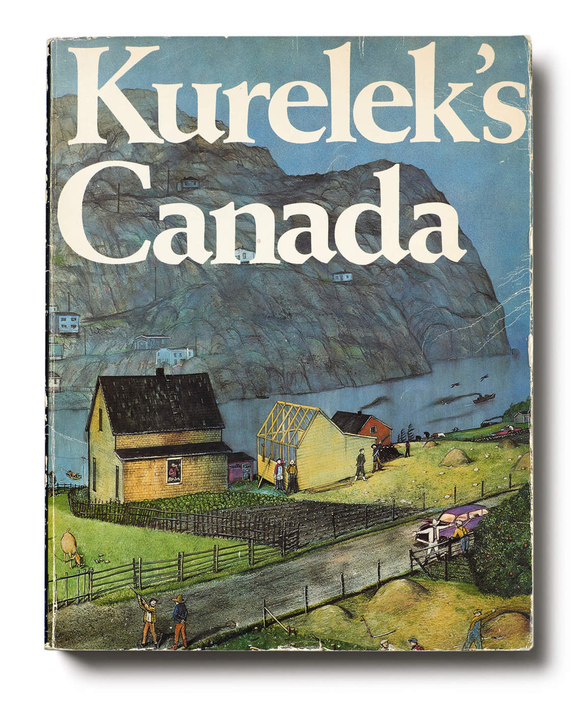 Art Canada Institute, William Kurelek, Cover of William Kurelek, Kurelek’s Canada, 1975
