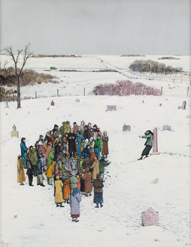 Art Canada Institute, William Kurelek, William Kurelek, Lest We Repent..., 1964