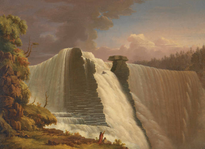 Paul Kane, Les chutes Cackabakah, v.1849-1856