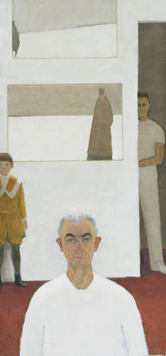 Jean Paul Lemieux, Self-portrait (Autoportrait), 1974