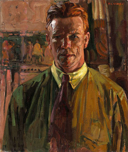F.H. Varley, Self-portrait, 1919