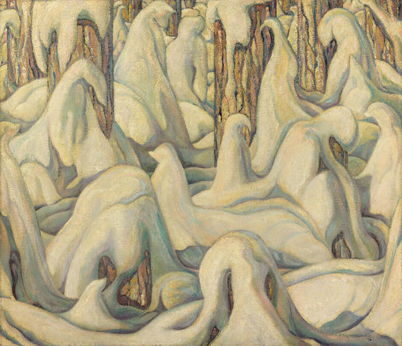 Jock Macdonald, Dans la forêt blanche, 1932