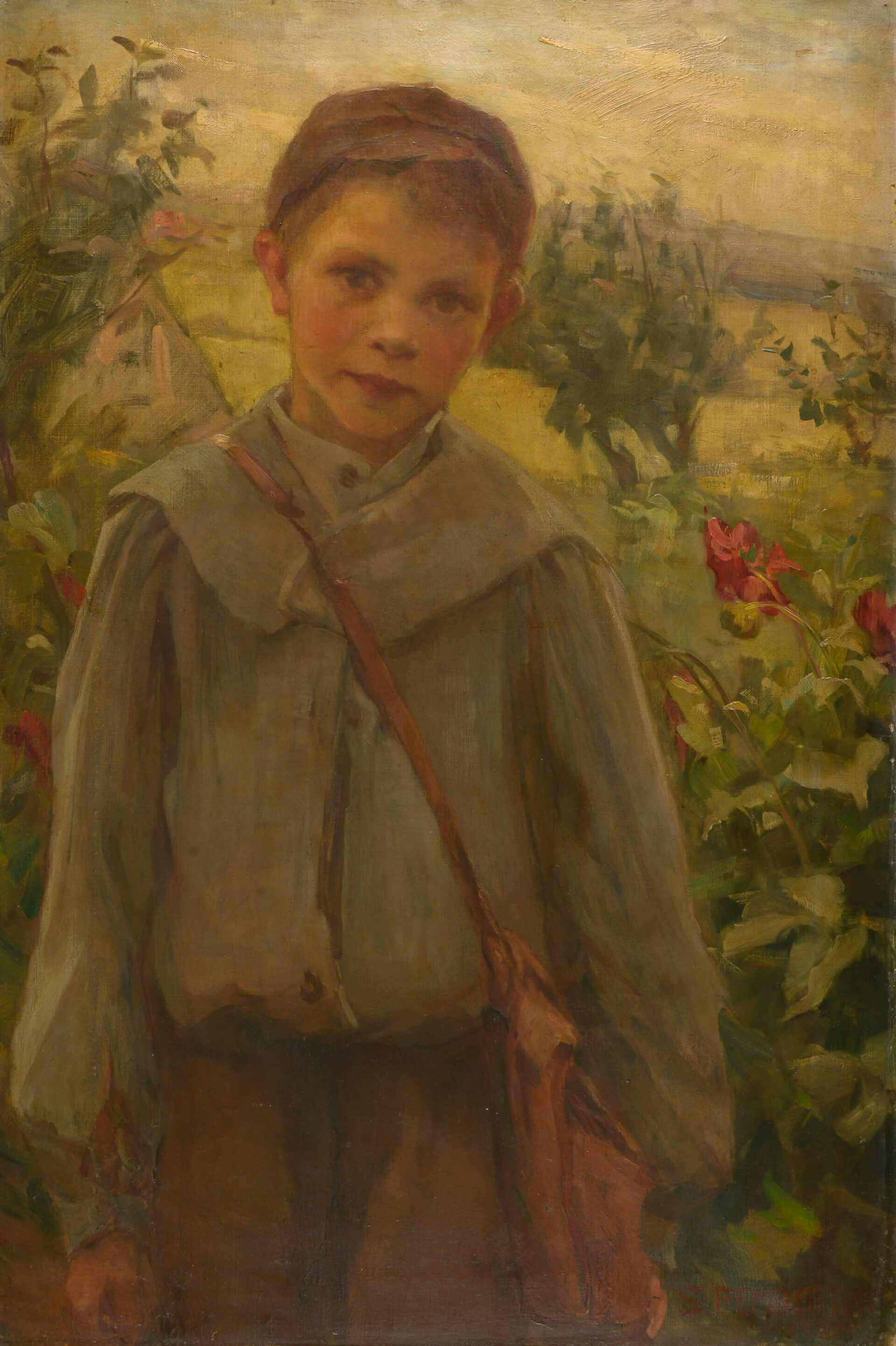 Sophie Pemberton, Un retour de l’école, 1897