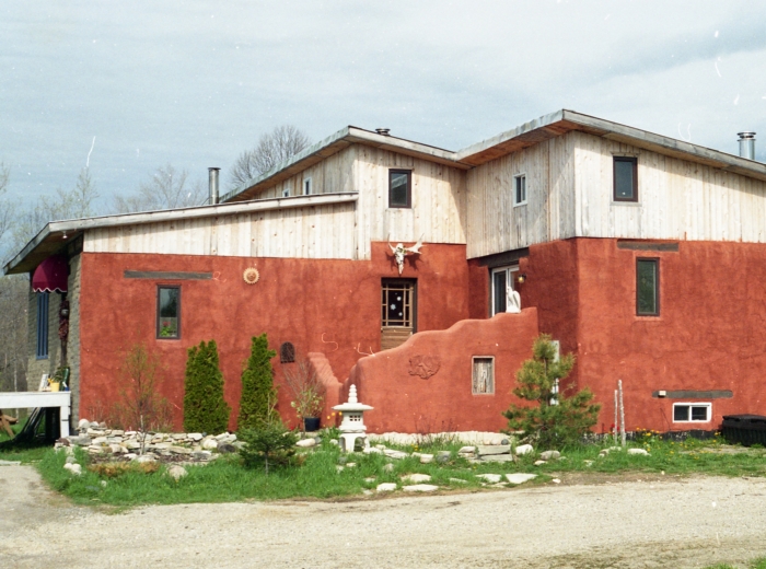 Maison en adobe